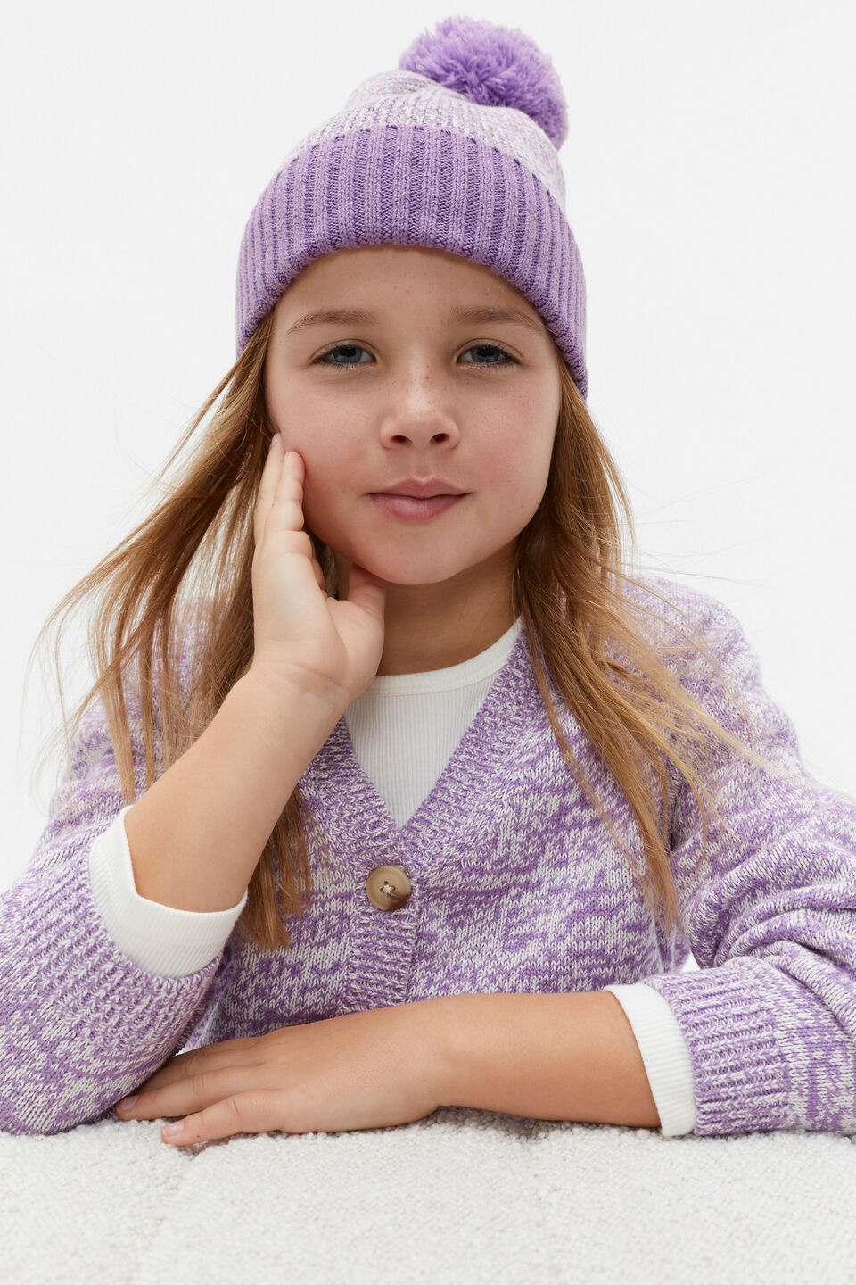 Mixy Yarn Beanie  Multi