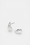 Mini Curved Stud  Silver  hi-res