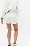 Denim Pleat Skort  Light Cream  hi-res