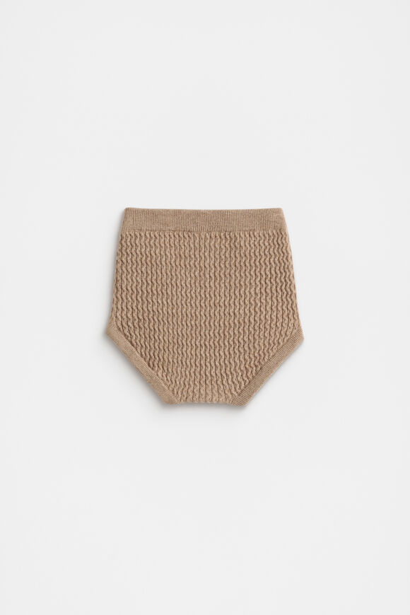 Cable Knit Bloomer  Nutmeg Marle  hi-res