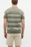 Stripe Knit Tee  Vintage Khaki  hi-res
