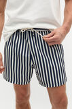 Stripe Swim Short  Midnight Blue  hi-res