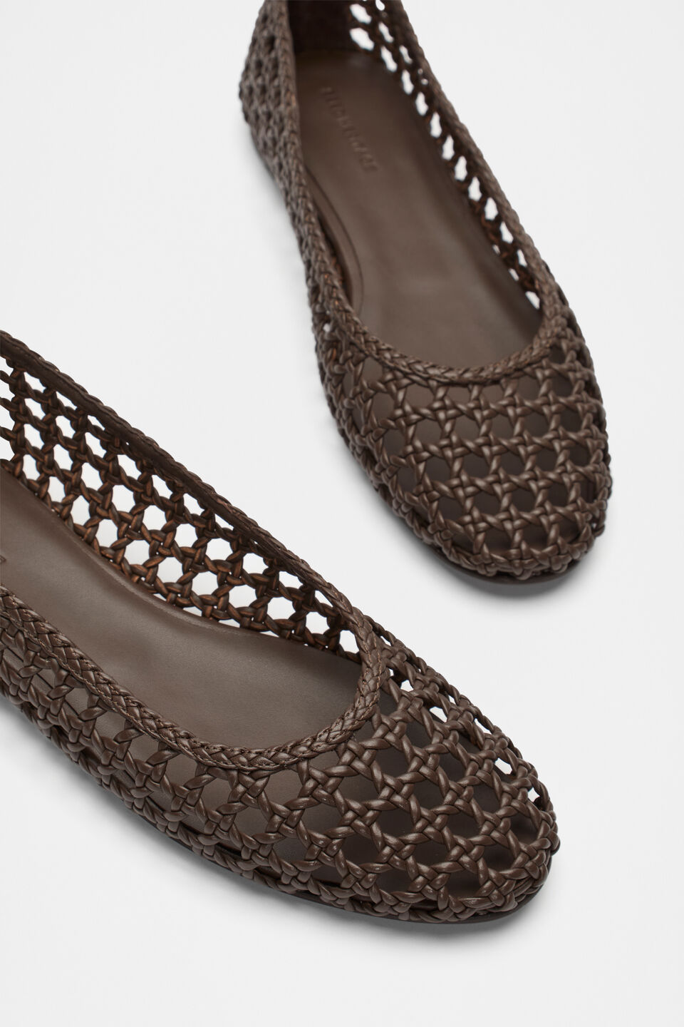 Eve Woven Ballet Flat  Affogato