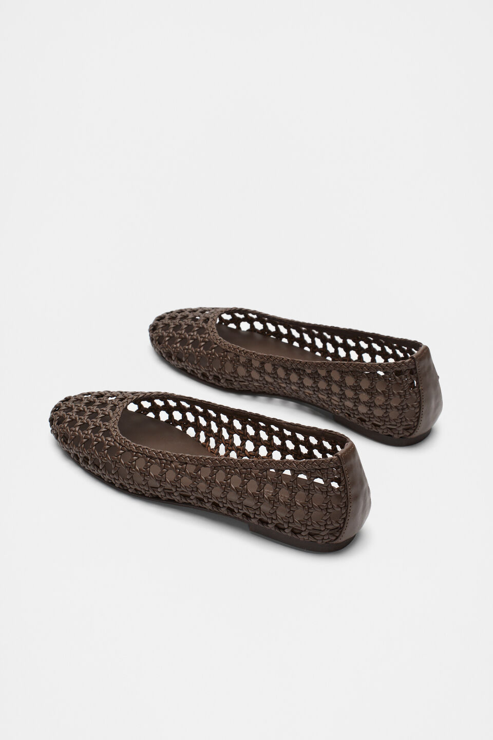 Eve Woven Ballet Flat  Affogato