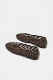 Eve Woven Ballet Flat  Affogato  hi-res
