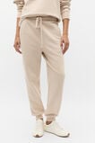 Terry Jogger Pant  Latte Marle  hi-res