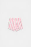 Stripe Scallop Bloomer  Candy Pink  hi-res