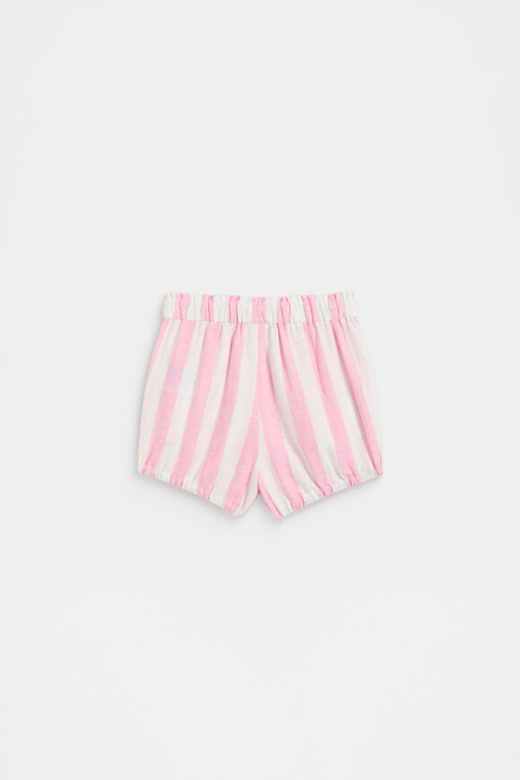 Stripe Scallop Bloomer  Candy Pink  hi-res