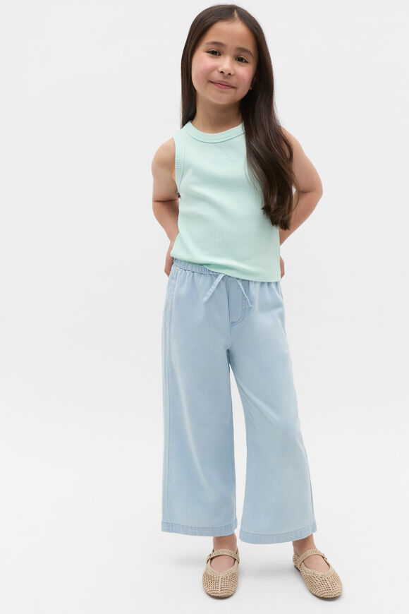 Core Logo Rib Tank  Soft Mint  hi-res