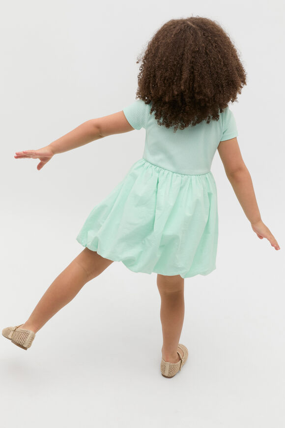 Spliced Logo Dress  Soft Mint  hi-res