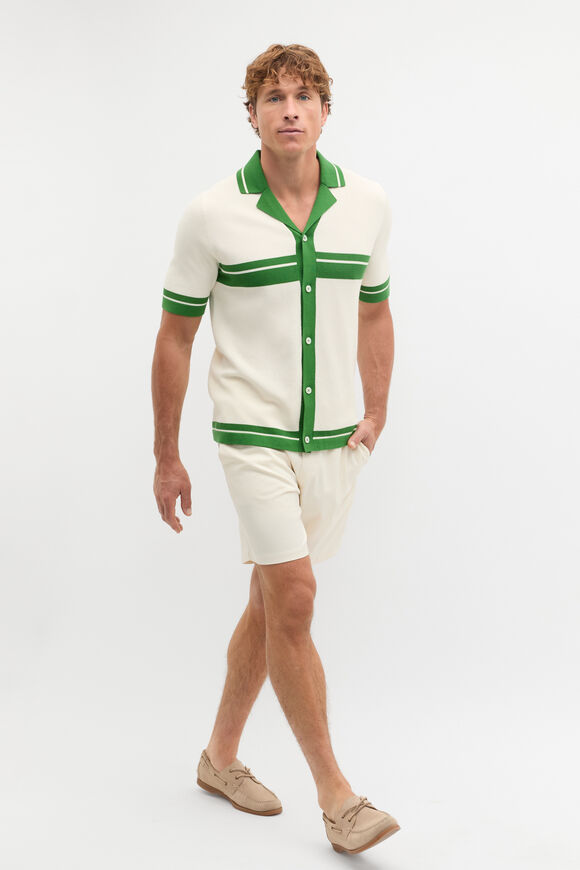 Twill Cotton Short  Off White  hi-res