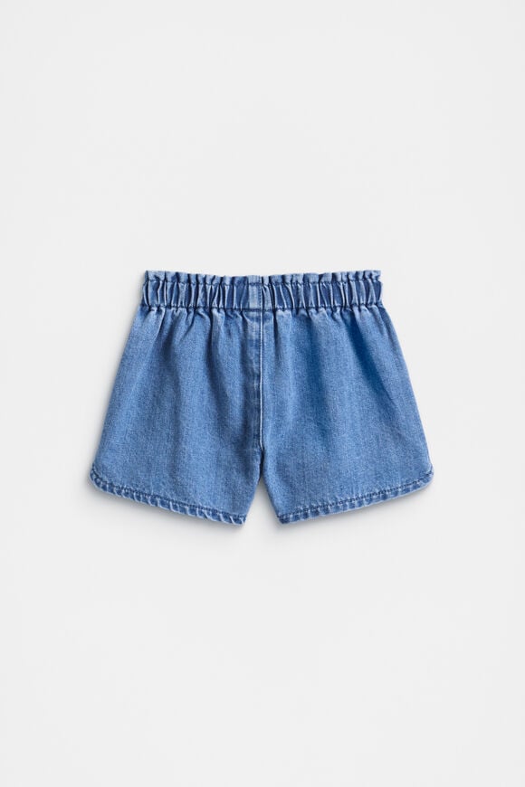 Denim Button Short  Classic Blue  hi-res
