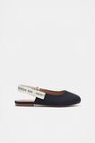 Heritage Slingback Ballet  New Navy  hi-res