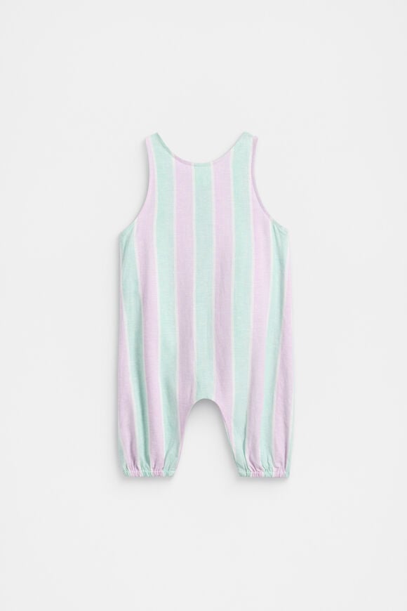 Stripe Romper  Multi  hi-res