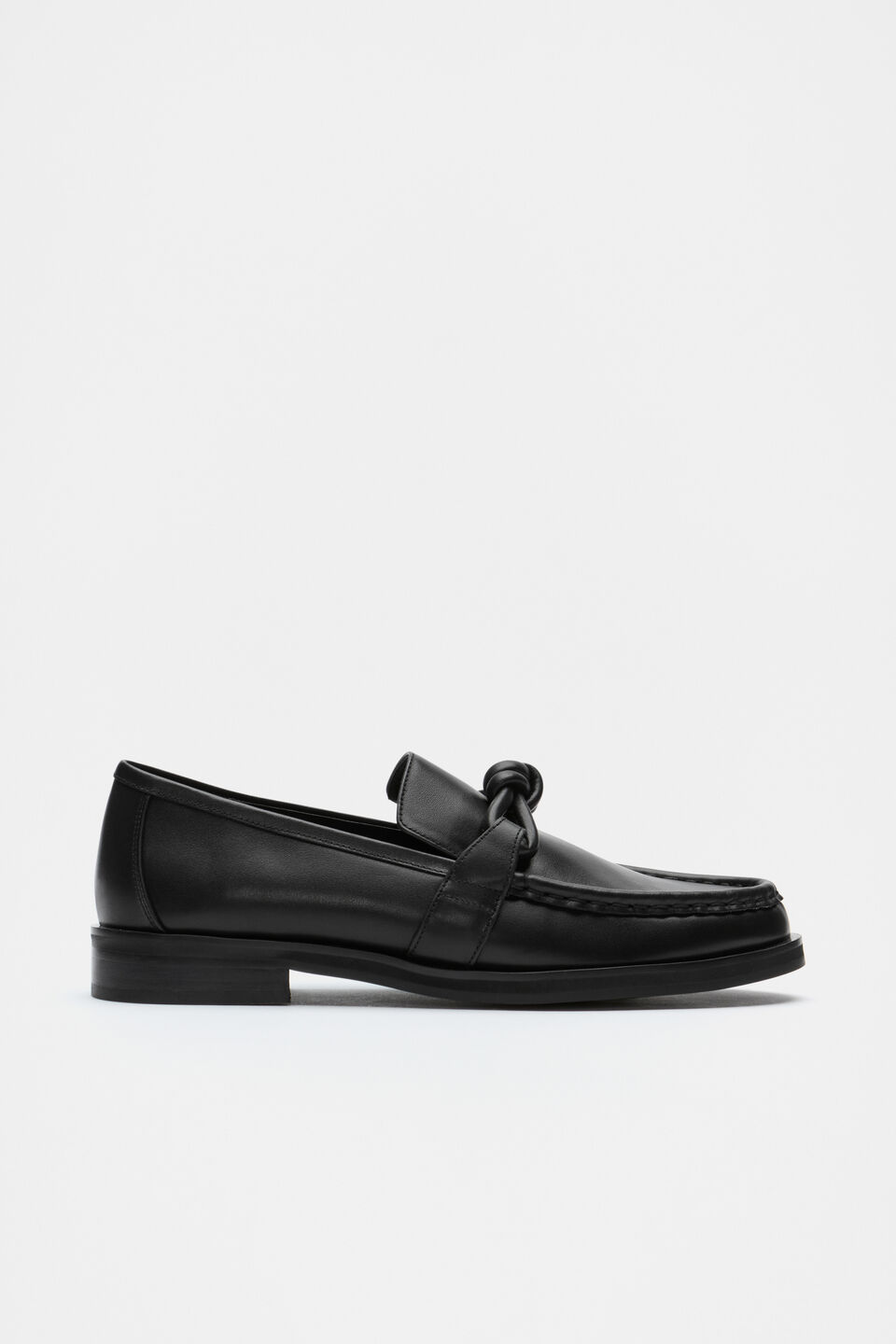 Dakota Knot Detail Loafer  Black