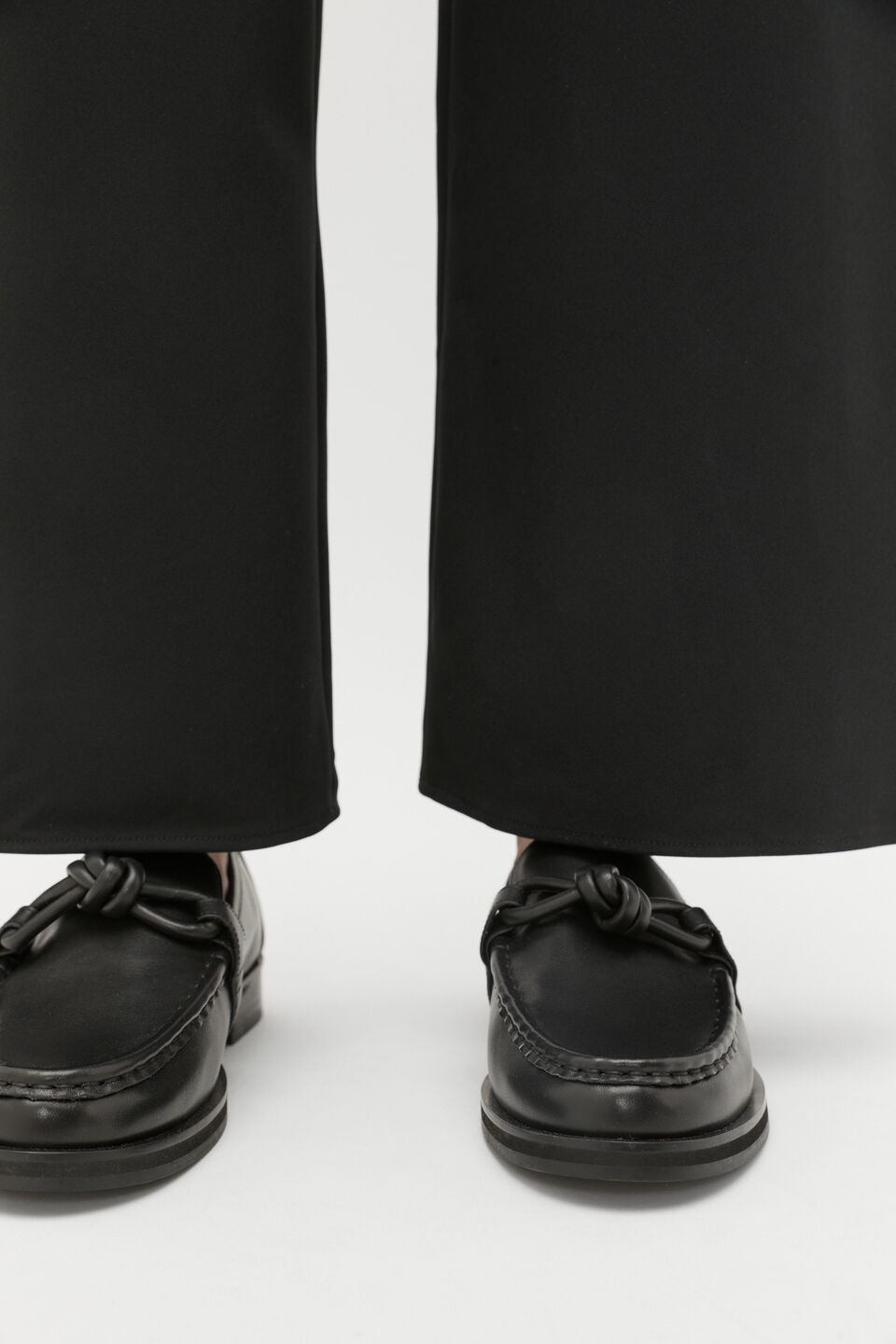 Dakota Knot Detail Loafer  Black