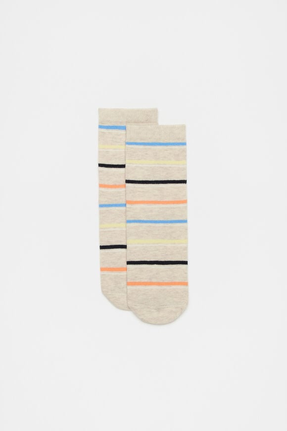 Stripe Sock  Multi  hi-res