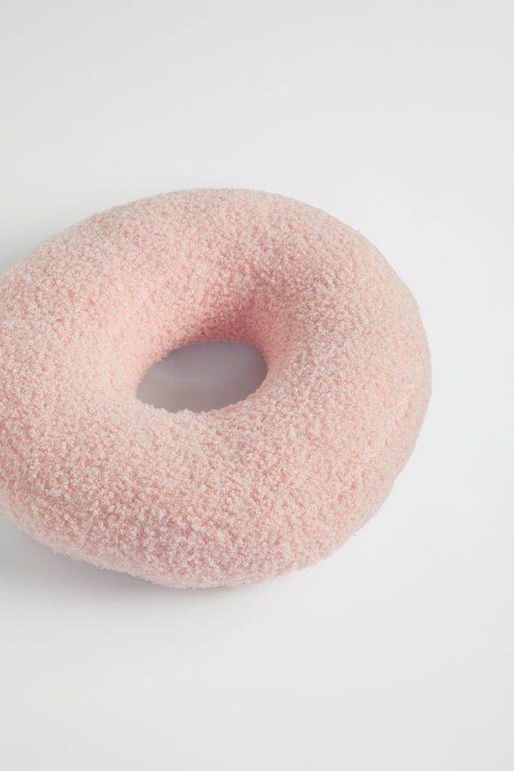 Teddy Initial Cushion Dusty Rose  O  hi-res