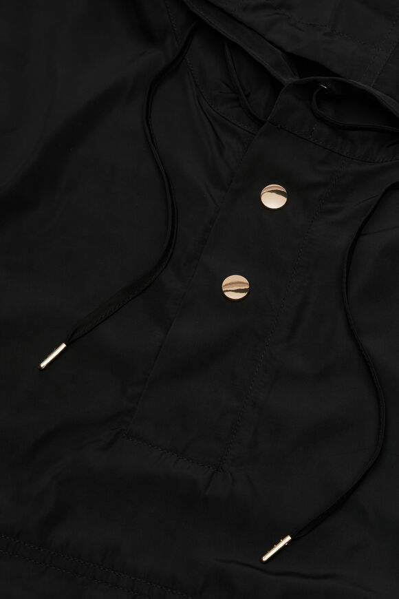 Packable Rain Poncho  Black  hi-res