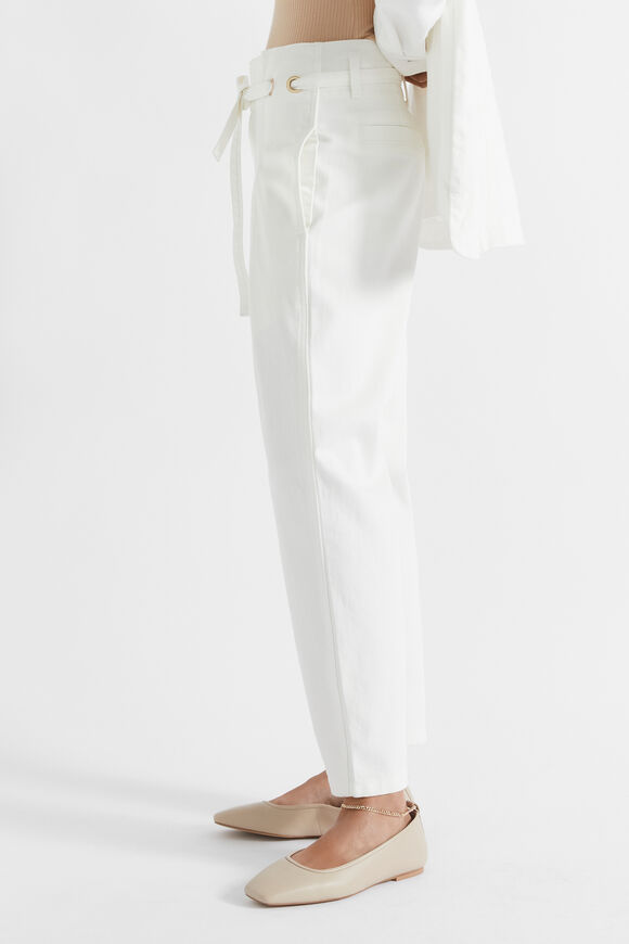 Denim Eyelet Jean  Cloud Cream  hi-res