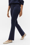 Crepe Knit Kick Flare  Midnight Sky  hi-res