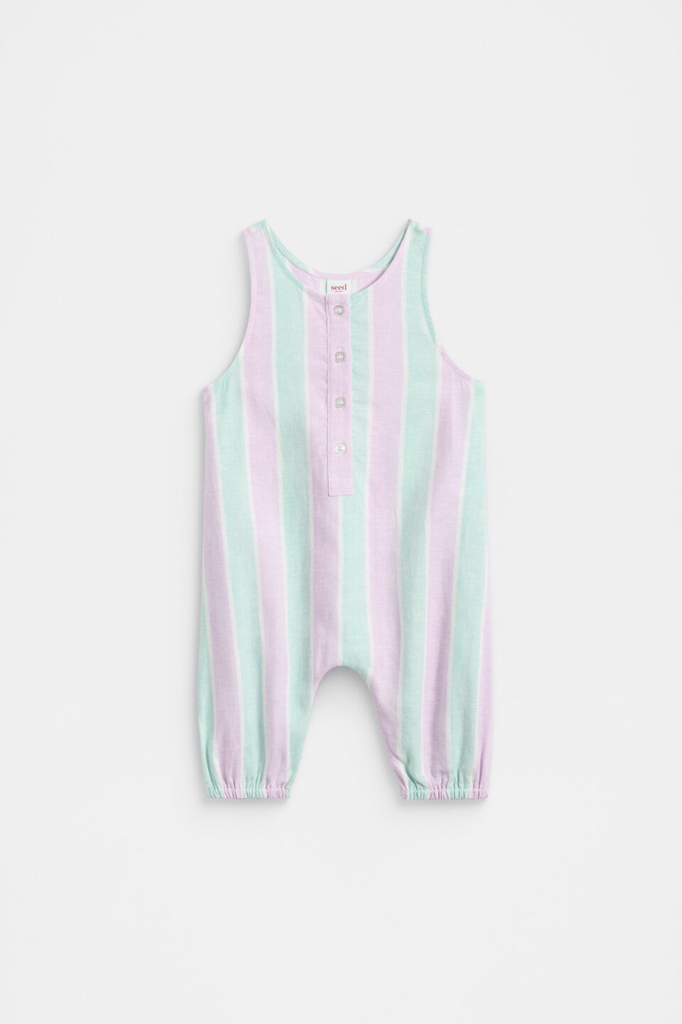 Stripe Romper  Multi