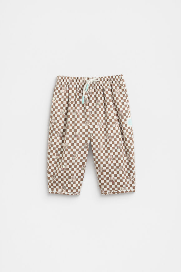 Check Logo Pant  Cocoa  hi-res