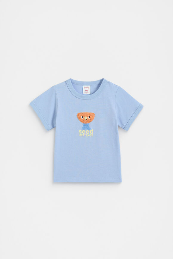 Shapes Retro Tee  Luna Blue  hi-res