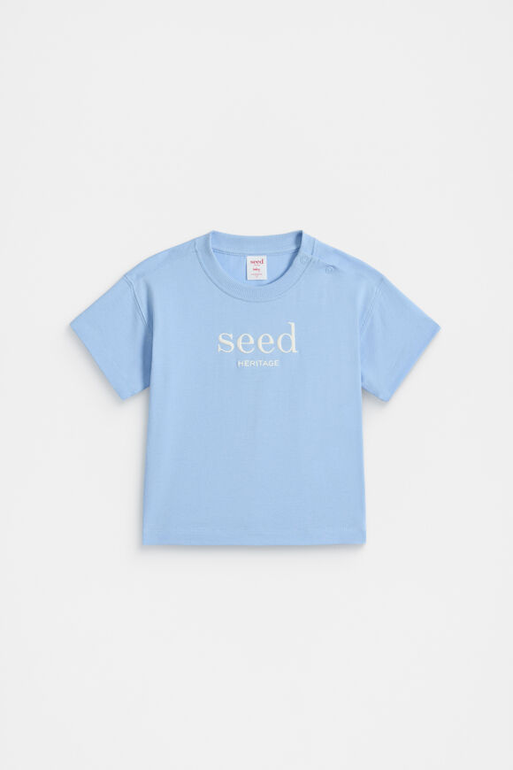 Core Logo Tee  Luna Blue  hi-res