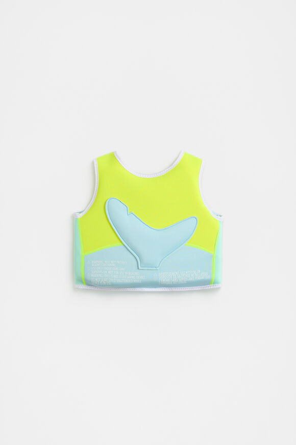 Salty The Shark Swim Vest  Yellow  hi-res