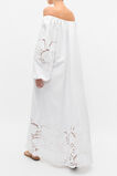 Cutwork Woven Maxi Dress  Whisper White  hi-res