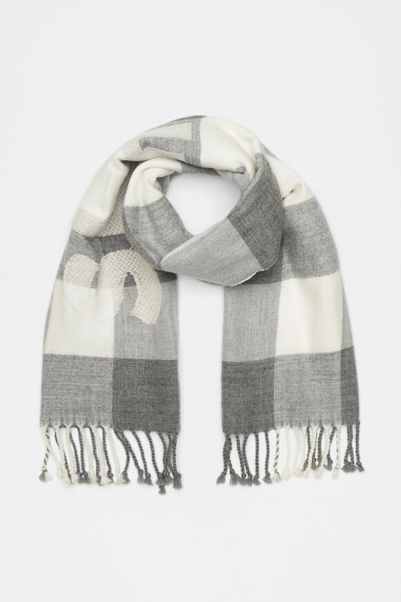 Check Scarf  Storm Marle  hi-res