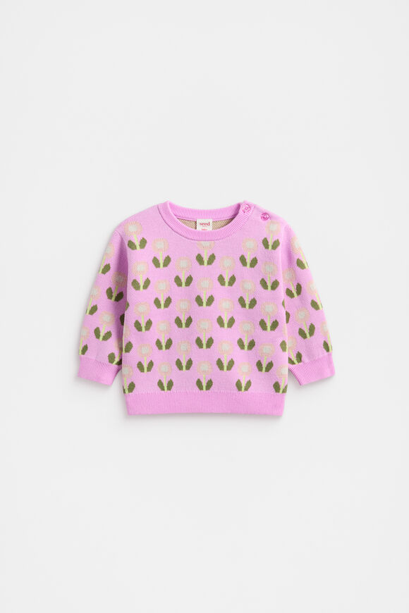 Tulip Knit Sweater  Fairy Floss  hi-res