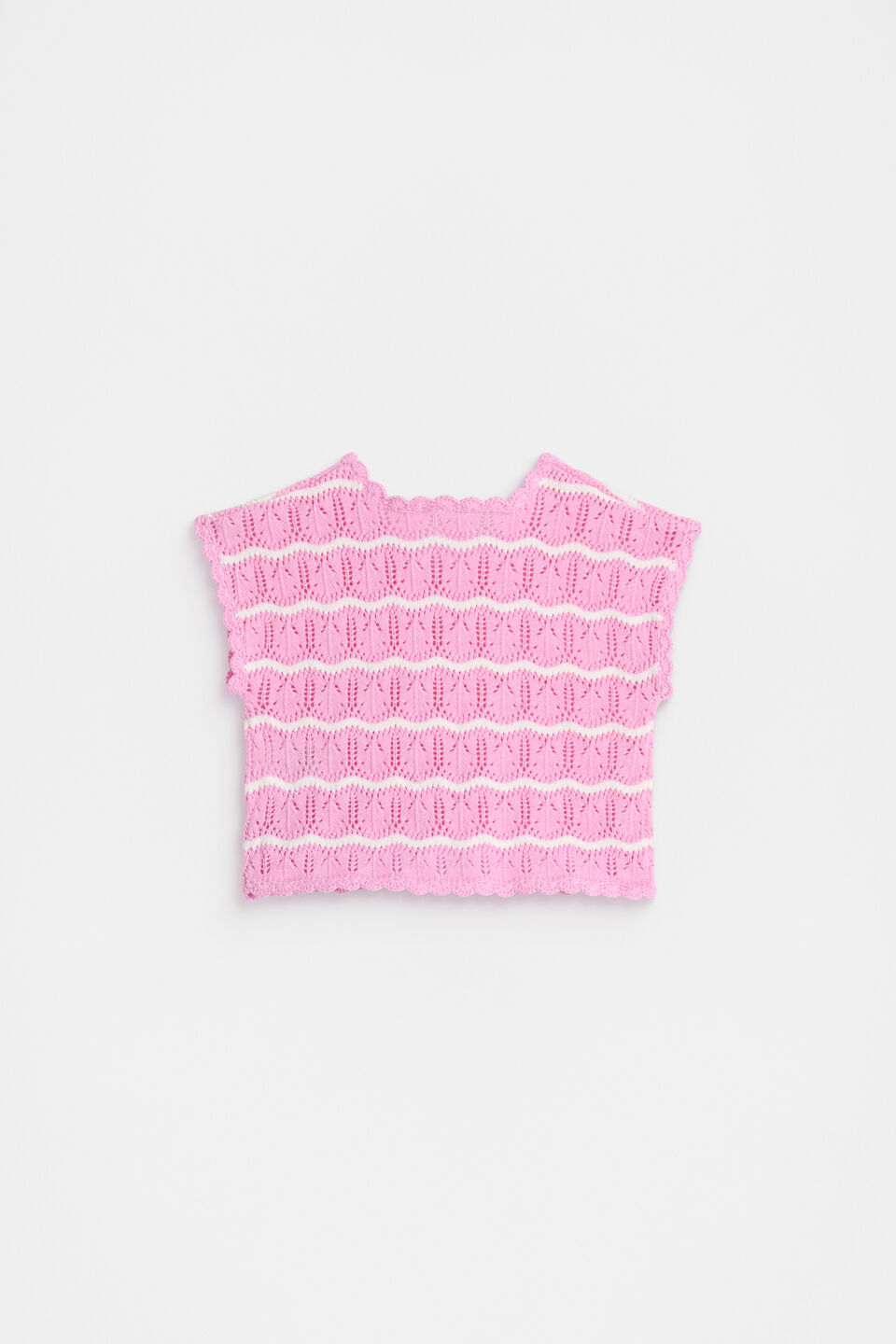 Crochet Top  Candy Pink