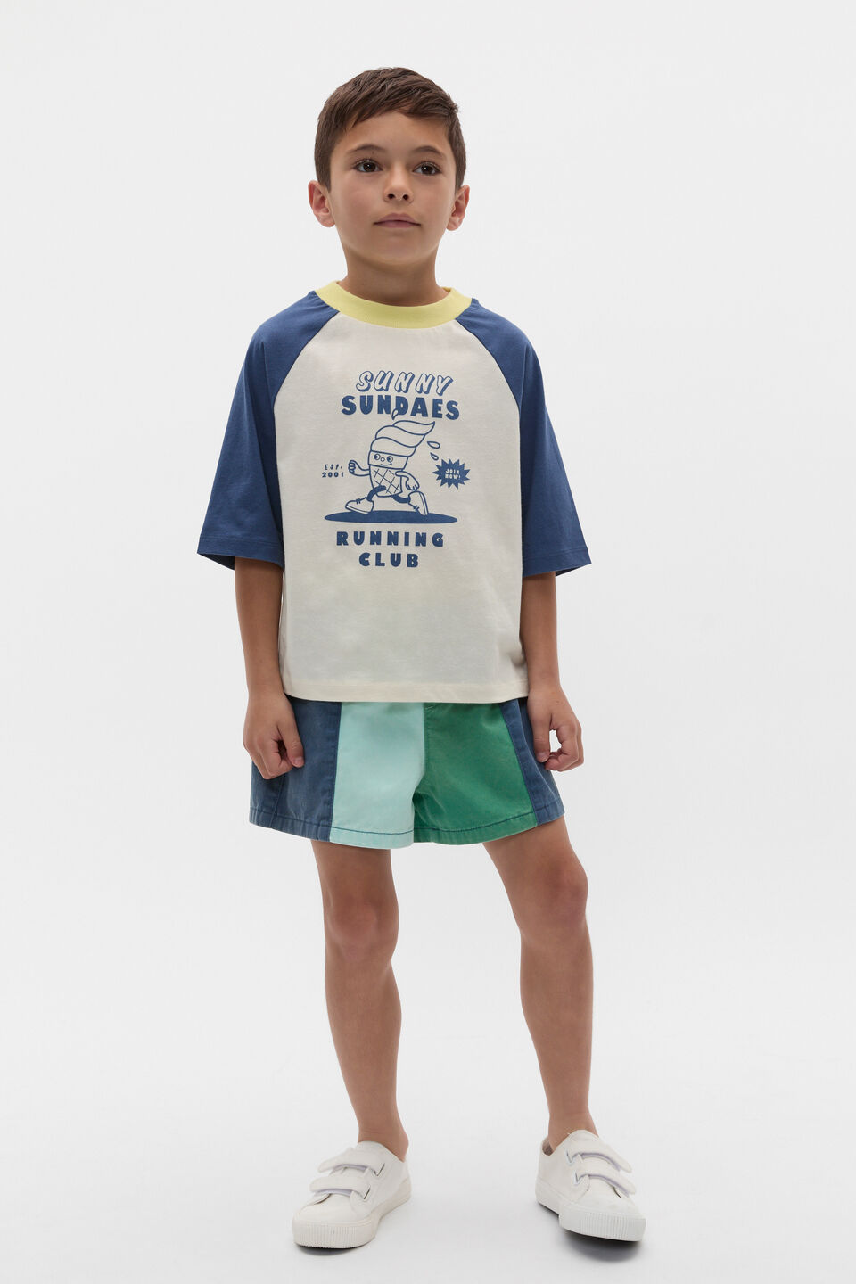  Colourblock Short  Multi