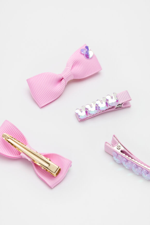 Bunny Gem Bow Multi Pack  Fairy Floss  hi-res