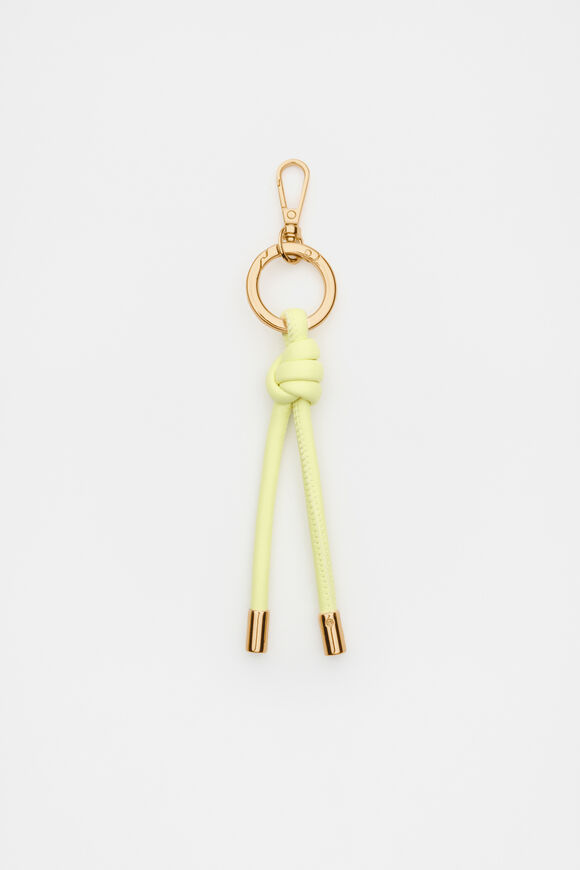 Knot Detail Keyring  Lemongrass  hi-res
