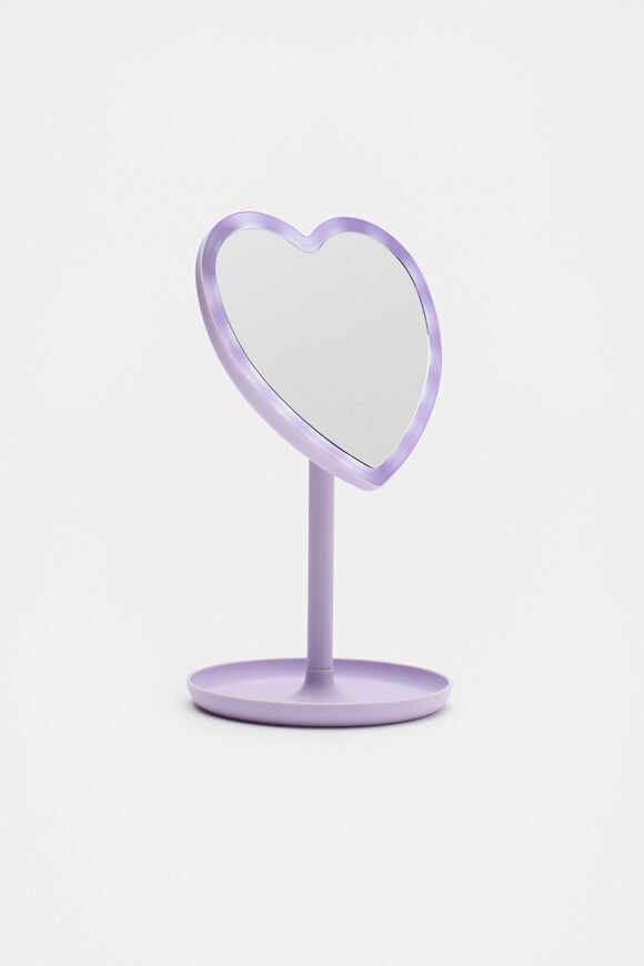 Heart Mirror  Lilac  hi-res