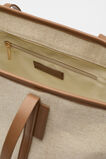 Trim Detail Tote  Deep Tan  hi-res