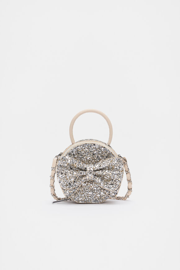 Mini Bow Cross Body  Pale Gold  hi-res