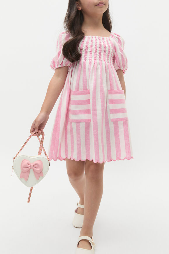 Heart Bow Bag  Canvas  hi-res