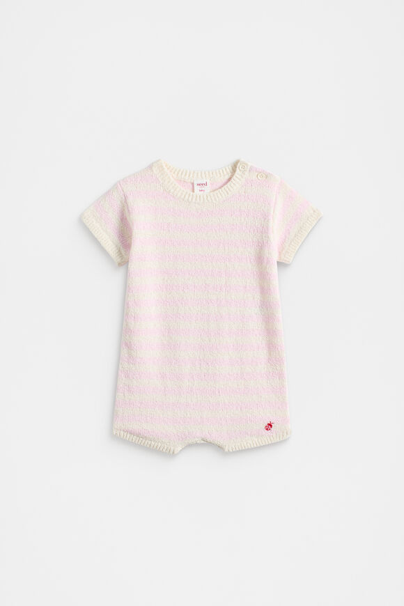 Ladybug Knit Romper  Posie  hi-res