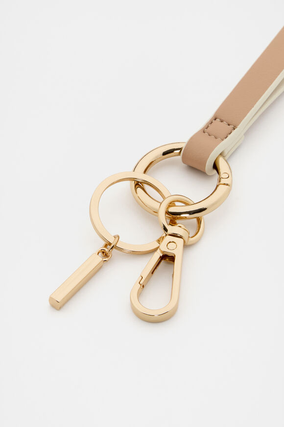 Soft Beige Wrist Letter Strap  I  hi-res