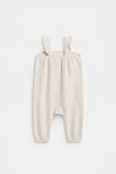 Logo Frill Overall  Cream Marle  hi-res