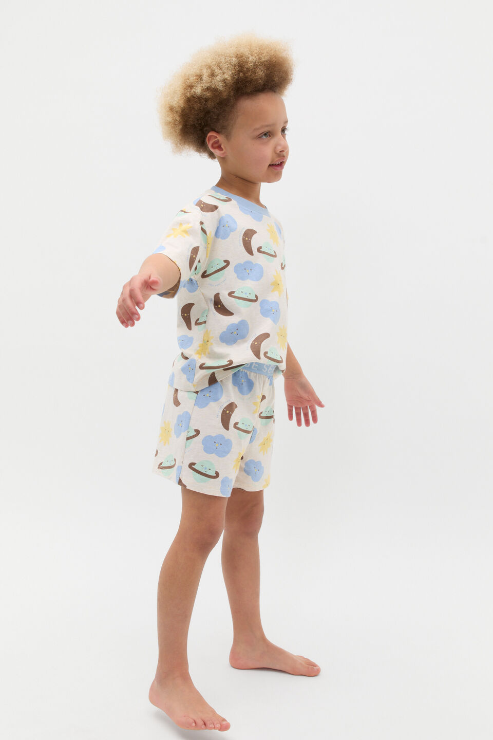 Sky Pyjama  Natural Marle