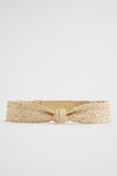 Textured Knot Belt  Natural  hi-res