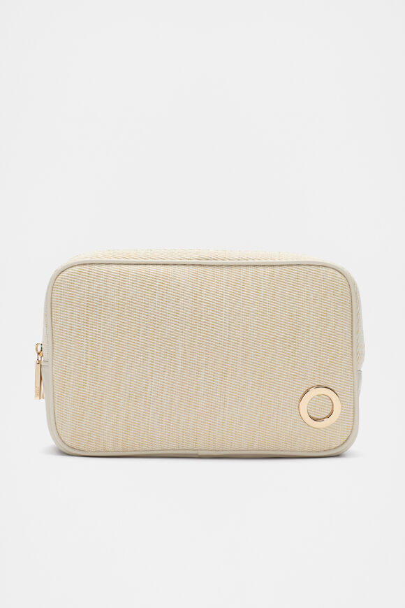 Initials Make Up Bag  O  hi-res