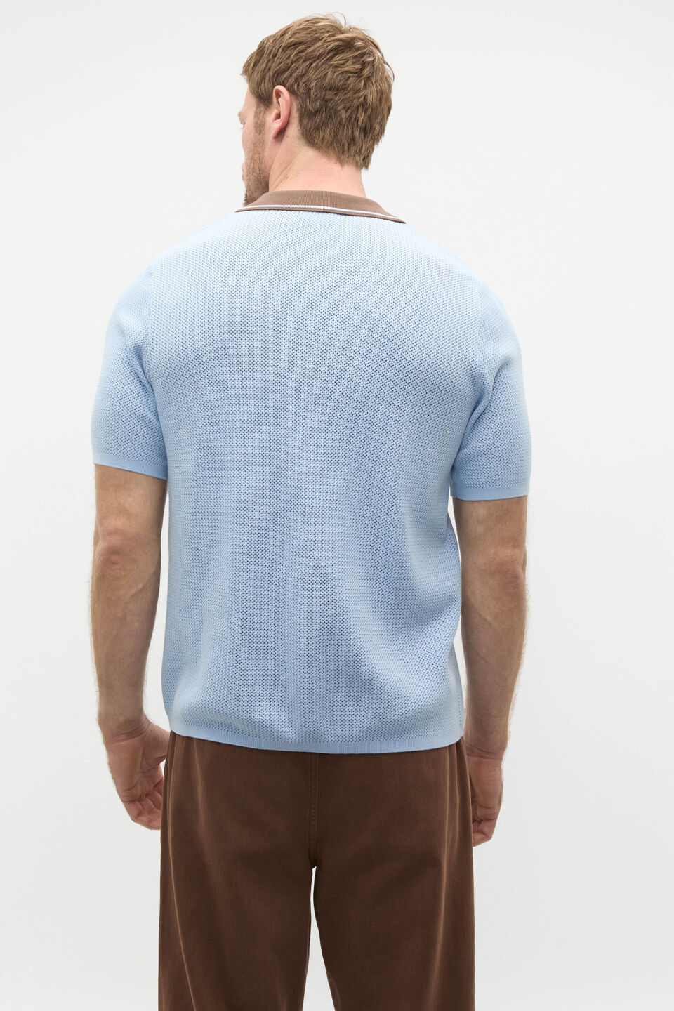 Knit Resort Shirt  Skyway