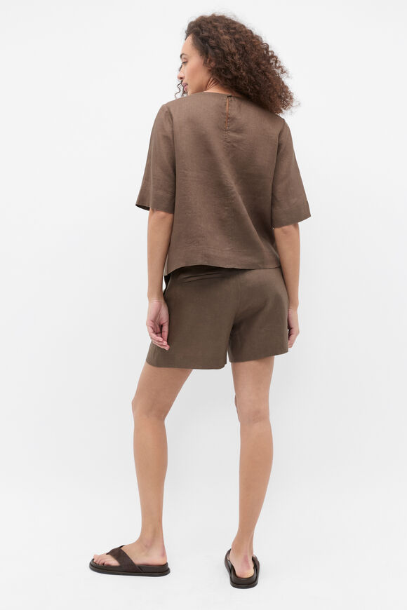 Core Linen Tee  Pinecone  hi-res