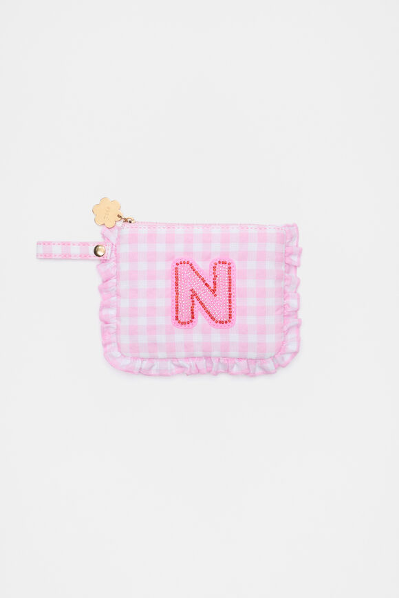 Beaded Initial Purse  N  hi-res